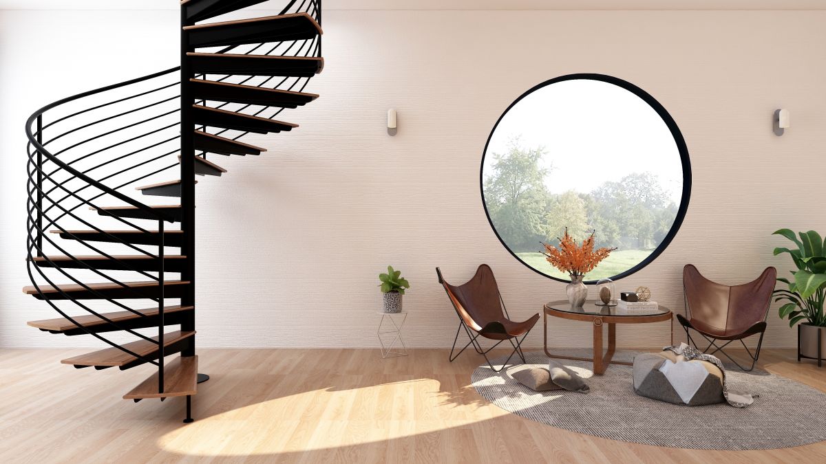 Spiral Staircase Installation in Alpharetta, GA