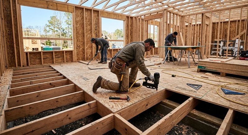 Subfloor Installation in Wilmington, NC