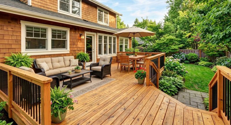 Wooden Patio Installation in Redmond, WA