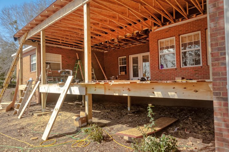 Wooden Veranda Construction in Boston, MA