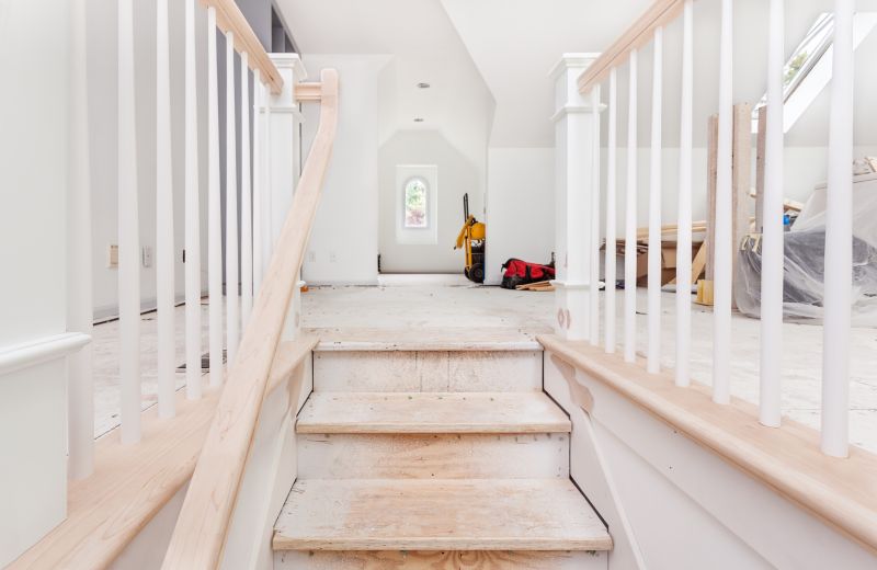 Banister Sanding in Overland Park, KS