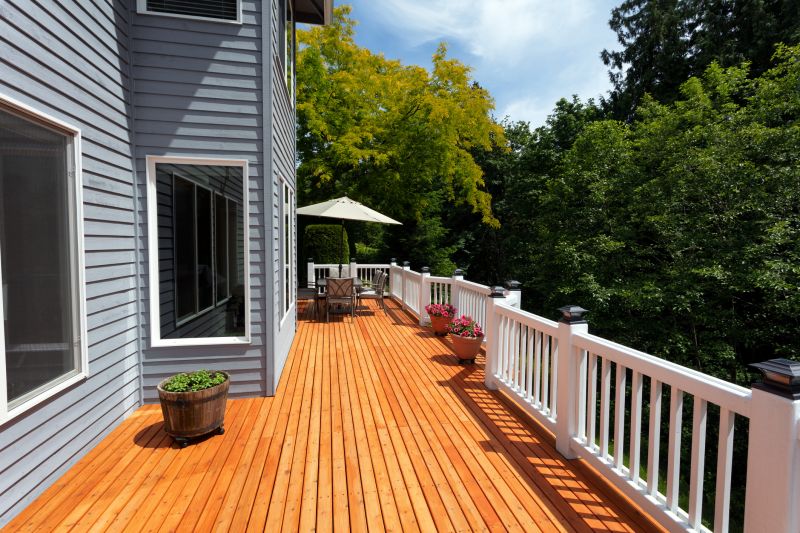 Cedar Deck Installation in Worcester, MA