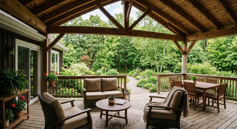 Covered Deck Installation in Redmond, WA