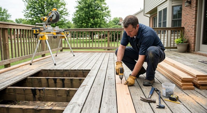 Deck Lattice Repair in Redmond, WA