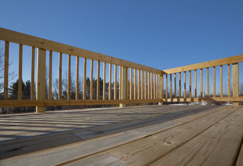 Deck Railing Installation in Conroe, TX