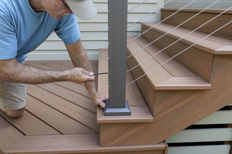 Deck Railing Installation in Conroe, TX