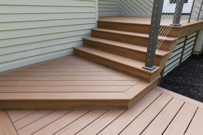 Deck Steps Repair in Conroe, TX