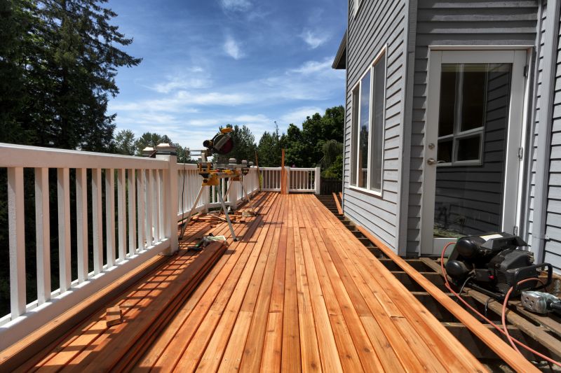 Front Deck Construction in Redmond, WA