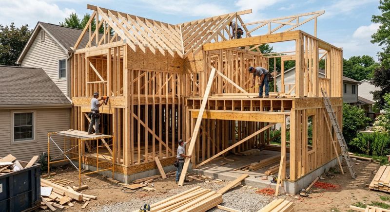 Home Renovation Framing in Wilmington, NC