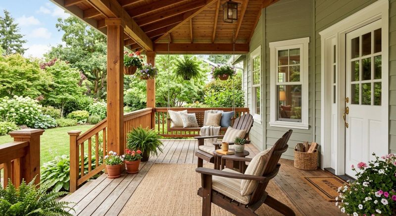 Porch Construction in Redmond, WA