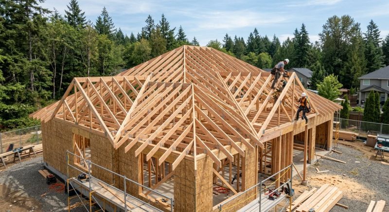 Roof Truss Framing in Wilmington, NC