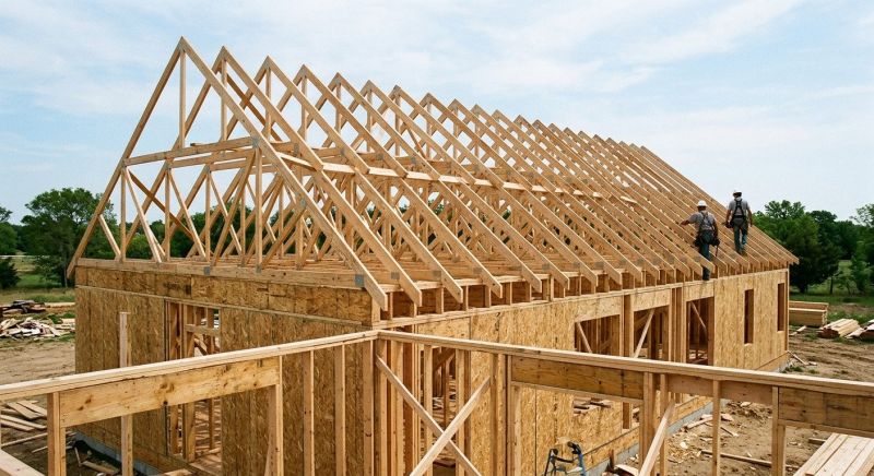 Roof Trusses Installation in Wilmington, NC