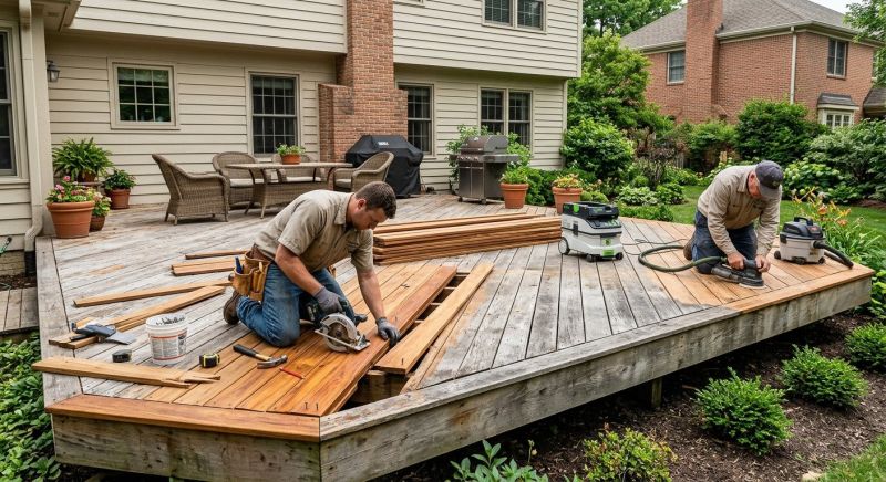 Teak Deck Repair in Redmond, WA