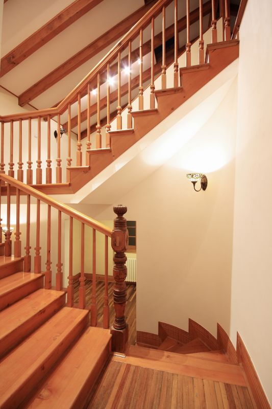 Traditional Wooden Staircase