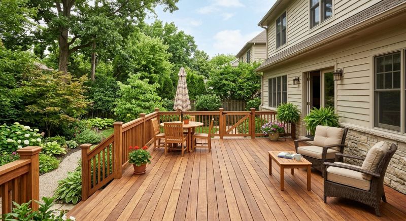 Wooden Patio Installation in Seattle, WA