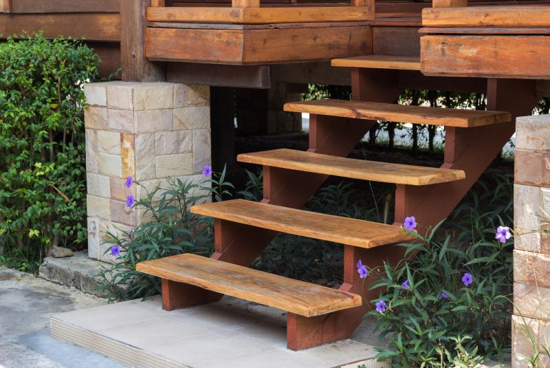 Wooden Steps Installation in Conroe, TX